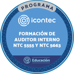 PROGRAMA DE FORMACIÓN DE AUDITORES INTERNOS EN SISTEMAS DE GESTIÓN DE LA CALIDAD PARA INSTITUCIONES DE FORMACIÓN PARA EL TRABAJO BAJO LA NTC 5555:2011 Y NTC 5663:2011