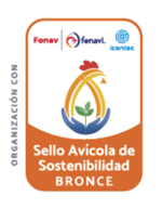 Sello de Avícola de sostenibilidad - Bronce
