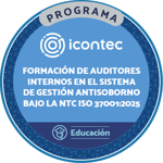 PROGRAMA DE FORMACIÓN DE AUDITORES INTERNOS EN EL SISTEMA DE GESTIÓN ANTISOBORNO (SGAS) BAJO LA ESTRUCTURA DE LA NTC ISO 37001:2025 Y LA GTC ISO 19011:2018