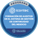 PROGRAMA DE FORMACIÓN DE AUDITORES LÍDERES EN SISTEMAS DE GESTIÓN DE CONTINUIDAD DEL NEGOCIO BAJO LA ISO 22301:2019/AMD 1:2024