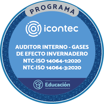PROGRAMA DE FORMACIÓN DE AUDITORES INTERNOS EN INVENTARIOS Y VALIDACIÓN DE GASES DE EFECTO INVERNADERO  BAJO LAS NTC-ISO 14064-1:2020 Y NTC-ISO 14064-3:2020
