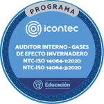 PROGRAMA DE FORMACIÓN DE AUDITORES INTERNOS EN INVENTARIOS Y VALIDACIÓN DE GASES DE EFECTO INVERNADERO  BAJO LAS NTC-ISO 14064-1:2020 Y NTC-ISO 14064-3:2020