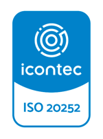 Certificación ISO 20252 Investigación de mercado, opinión y redes sociales, incluidos conocimientos y análisis de datos.