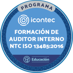 PROGRAMA DE FORMACIÓN DE AUDITORES EN LA NTC 13485 - SISTEMA DE GESTIÓN CALIDAD DE DISPOSITIVOS MÉDICOS