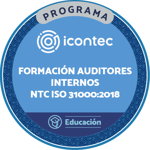 PROGRAMA DE FORMACIÓN AUDITORES INTERNOS BAJO LA  NTC ISO 31000:2018