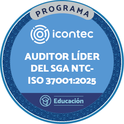 PROGRAMA DE FORMACIÓN DE AUDITOR LÍDER DEL SGA NTC-ISO 37001:2025 CON RECONOCIMIENTO IQNET