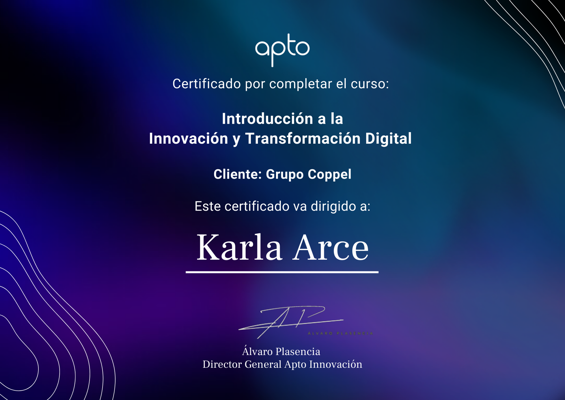 Apto Education / Curso Introducción a la Innovación y Diseño Estratégico