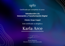 Apto Education / Curso Introducción a la Innovación y Diseño Estratégico