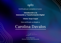 Apto Education / Curso Introducción a la Innovación y Diseño Estratégico