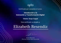 Apto Education / Curso Introducción a la Innovación y Diseño Estratégico