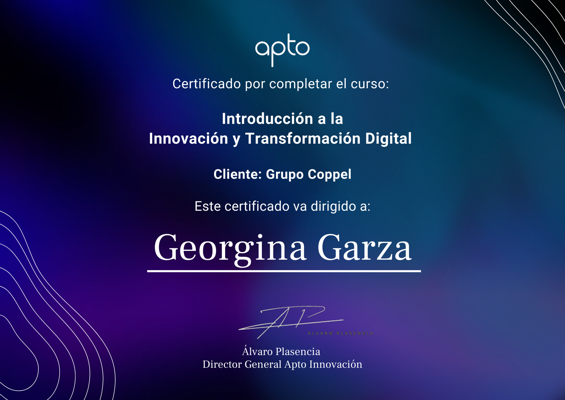 Apto Education / Curso Introducción a la Innovación y Diseño Estratégico