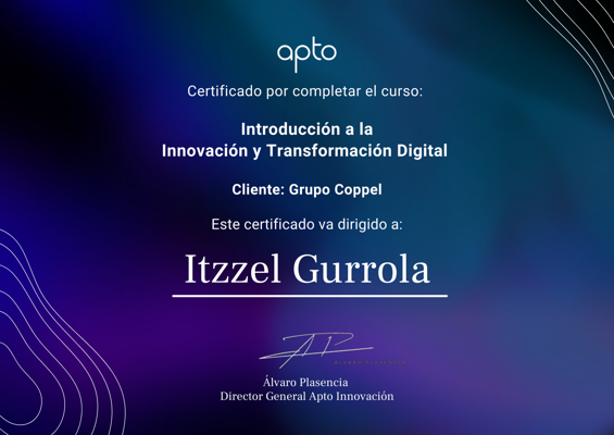 Apto Education / Curso Innovación y Diseño Estratégico