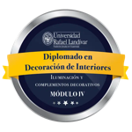 Módulo 4 Diplomado en Decoración de interiores: Iluminación y complementos decorativos - Medio año 2025
