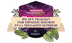 Reconocimiento IES que trabajan por espacios seguros en la educación superior