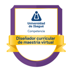 Diseñador curricular de maestría virtual