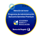 Mención de Honor - Programa de Administración Bancaria para Gerentes Premium Banco de Bogotá