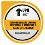 Participante del Curso en Derecho Laboral Individual y Seguridad y Salud en el Trabajo