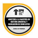Admitido a la Maestría en Gestión Ambiental