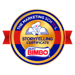 Bimbo´s Storytelling to boost your impact Certificate