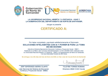 DIPLOMADO EN SOLUCIONES INTELIGENTES CON IA Y POWER BI PARA LA TOMA DE DECISIONES PARA LÍDERES SOCIALES.