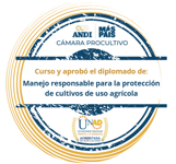 Diplomado en Manejo responsable de productos para la protección de cultivos de uso agrícola.