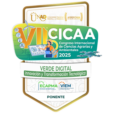 Participación en Calidad de ponente en el Marco del VII Congreso Internacional de Ciencias Agrarias y Ambientales CICAA 2025