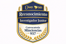 RECONOCIMIENTO – INVESTIGADOR JUNIOR - CONVOCATORIA MINCIENCIAS 957