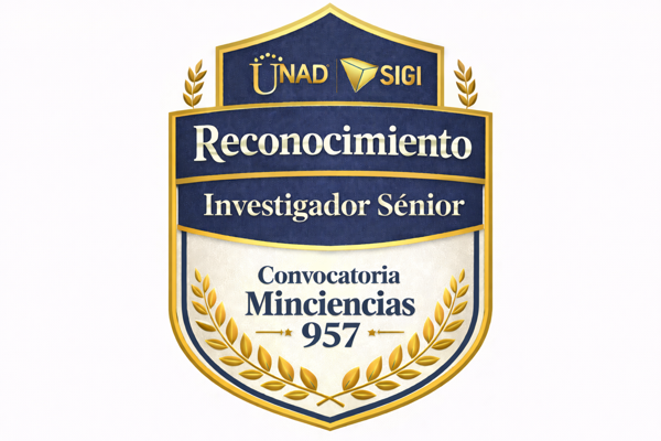 RECONOCIMIENTO – INVESTIGADOR SÉNIOR - CONVOCATORIA MINCIENCIAS 957