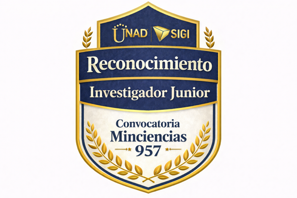 RECONOCIMIENTO – INVESTIGADOR JUNIOR - CONVOCATORIA MINCIENCIAS 957