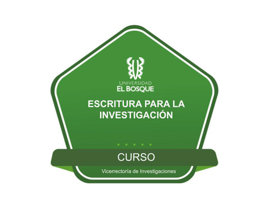 Curso Escritura para la investigación
