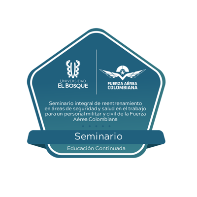 Seminario integral de reentrenamiento en áreas de Seguridad y Salud en el Trabajo para personal militar y civil de la Fuerza Aérea Colombiana (2023)