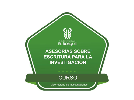 Curso escritura para la investigación