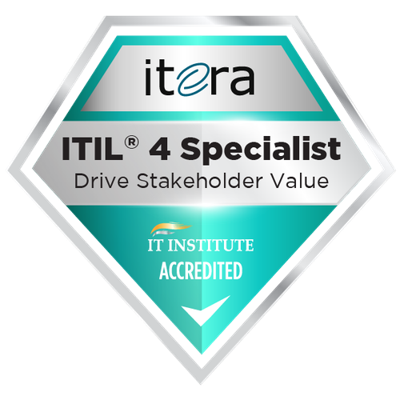 Curso ITIL® 4 Specialist Drive Stakeholder Value