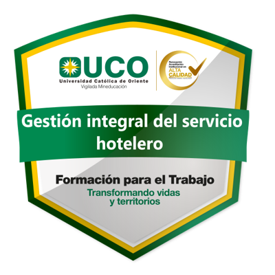 Gestión integral del servicio hotelero