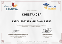 INTRODUCCIÓN A LA ANALÍTICA DE DATOS