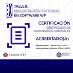 TALLER: MAQUETACIÓN EDITORIAL EN SOFTWARE WP