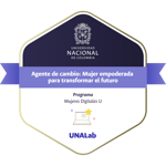 Agente de cambio: mujer empoderada para transformar el futuro