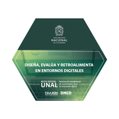 Diseña, evalúa y retroalimenta en entornos digitales