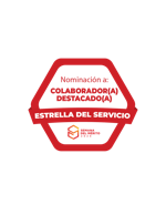 Nominado(a) a Colaborador(a) Destacado(a) 2023- Categoría Estrella del Servicio