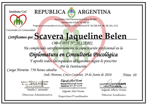 Imagen de la credencial