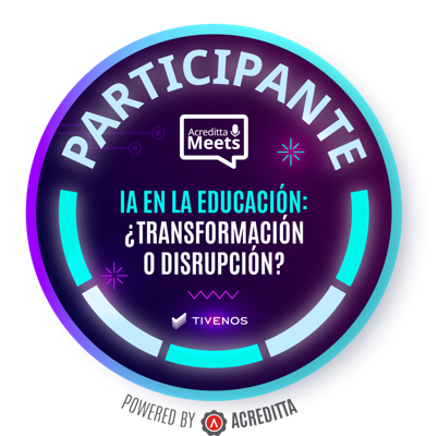 Participante del Webinar "IA en la educacion: ¿Transformación o disrupción?"