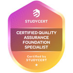 Certified Quality Assurance Foundation Certificate