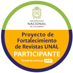 Participación en el Proyecto de Fortalecimiento de Revistas Científicas – UNAL / Minciencias