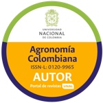 Scientific Authorship - Revista Agronomía Colombiana