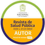 Autoría en publicación científica - Revista Salud Pública