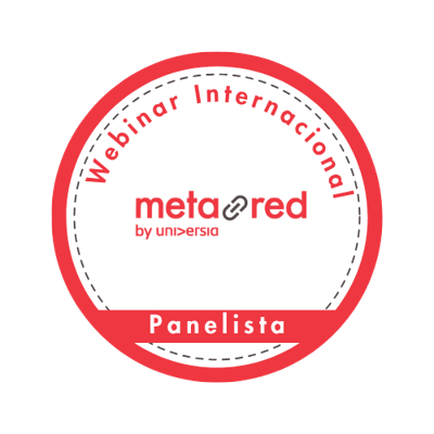 Panelista en el Webinar: Ecosistema chileno de Emprendimiento. "El rol de las Instituciones de educación Superior"