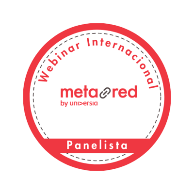 Panelista en el Webinar: Gobernanza y Política Institucional de Inteligencia Artificial en Educación Superior