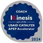 Certificado de Participación como Coach en el Programa de Aceleración Kinesis