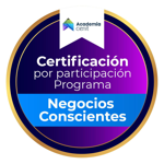Participación en el Programa de Negocios Conscientes