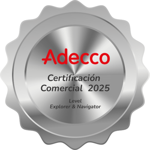 Certificación Comercial Adecco 2025